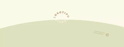 Letra redonda verde amarilla