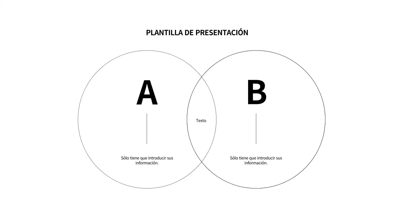 Formas negras sencillas