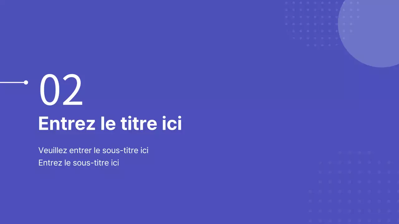 Présentations pour les séminaires