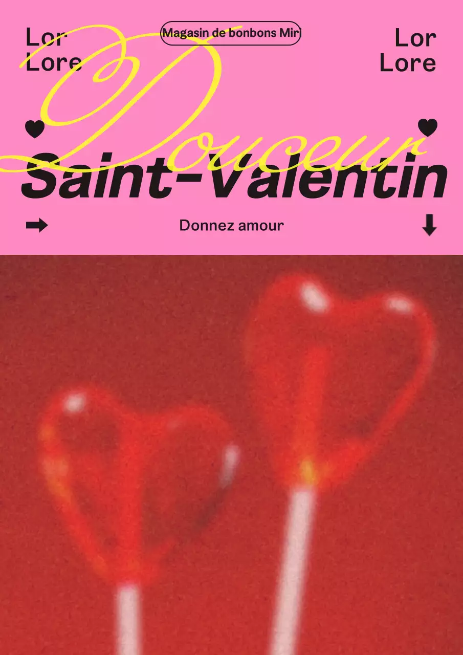 Journée blanche en rose et rouge