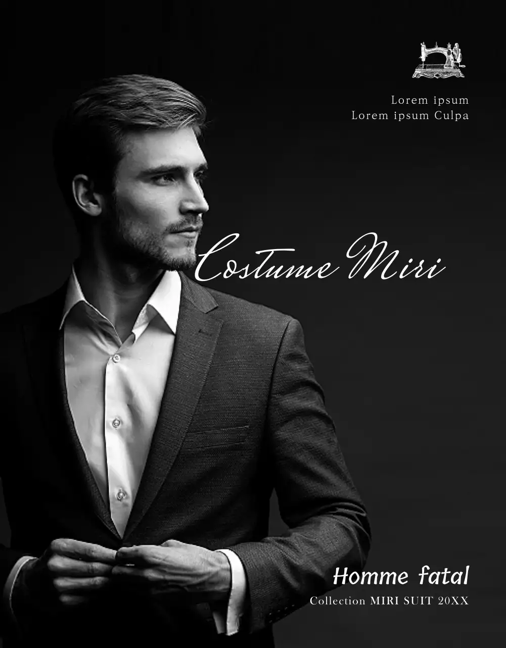 Page détaillée du magasin Greytone's spécialisé dans les costumes pour hommes et la location de costumes