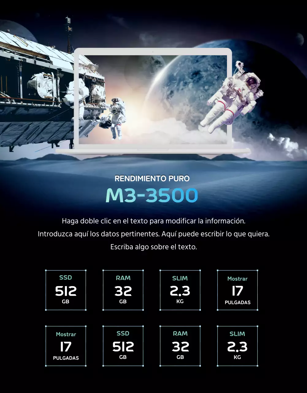 Más información sobre el portátil para juegos BlackTone Space Ultimate Performance