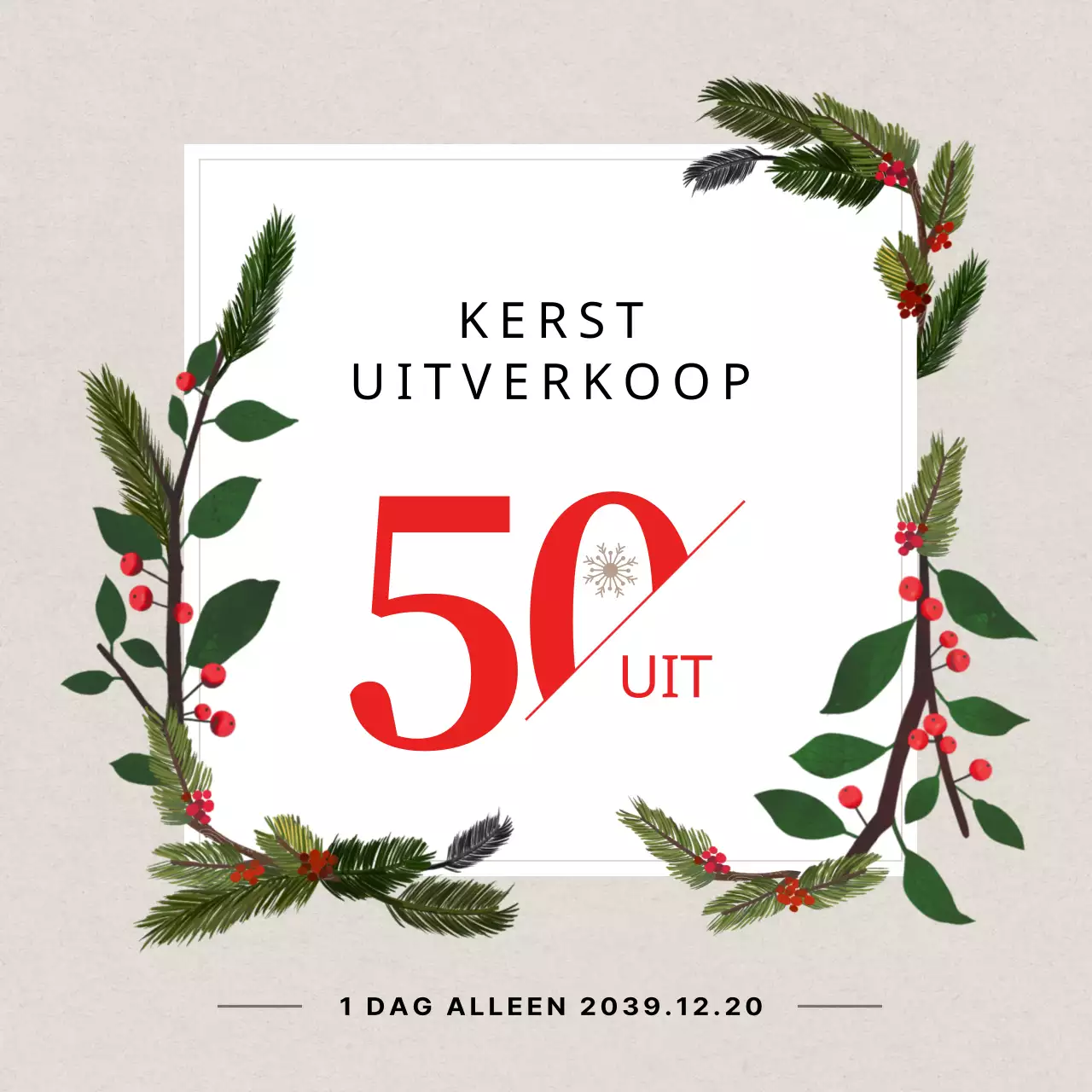 KERSTVERKOOP