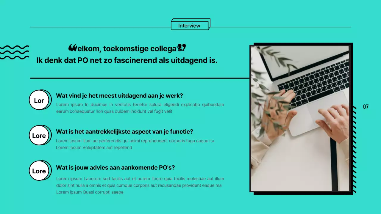 Kleurrijke, omrande loopbaanverkenningsrapporten