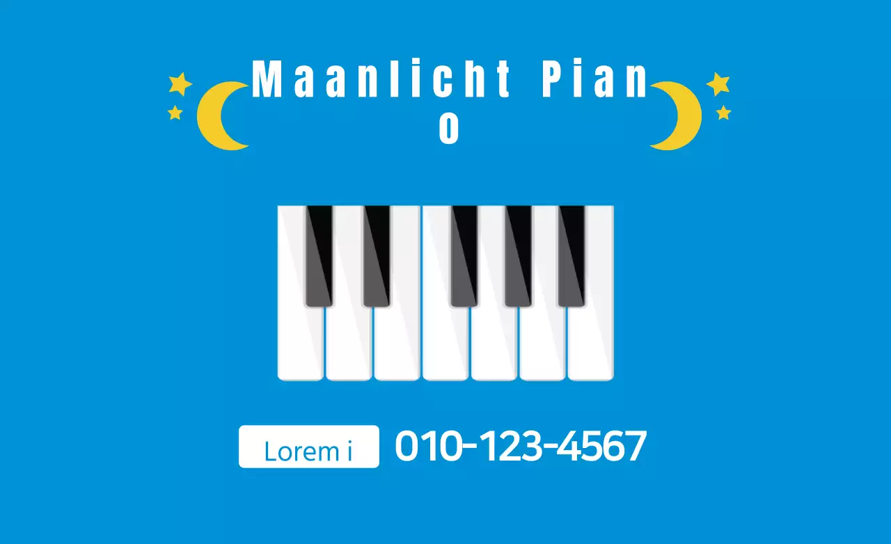 Maanlicht Piano