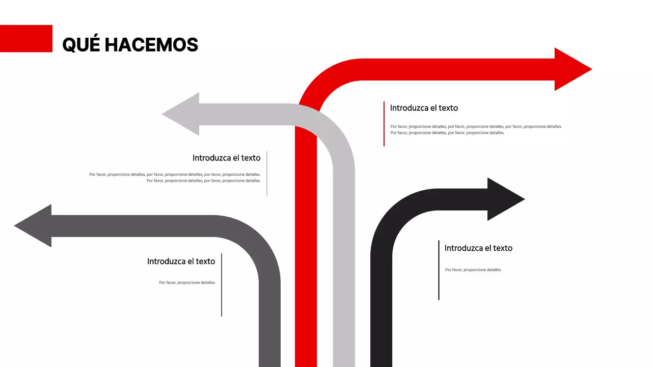 Presentación en una reunión de negocios