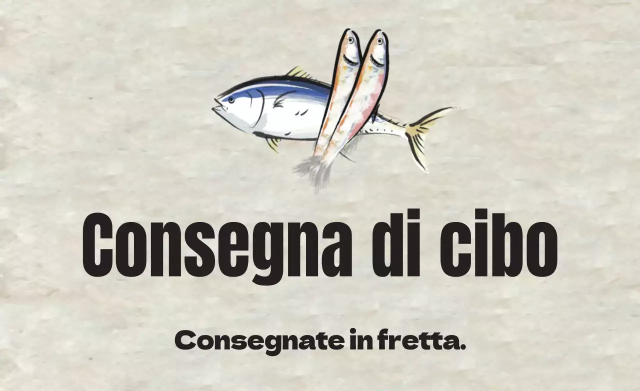 Consegna di cibo