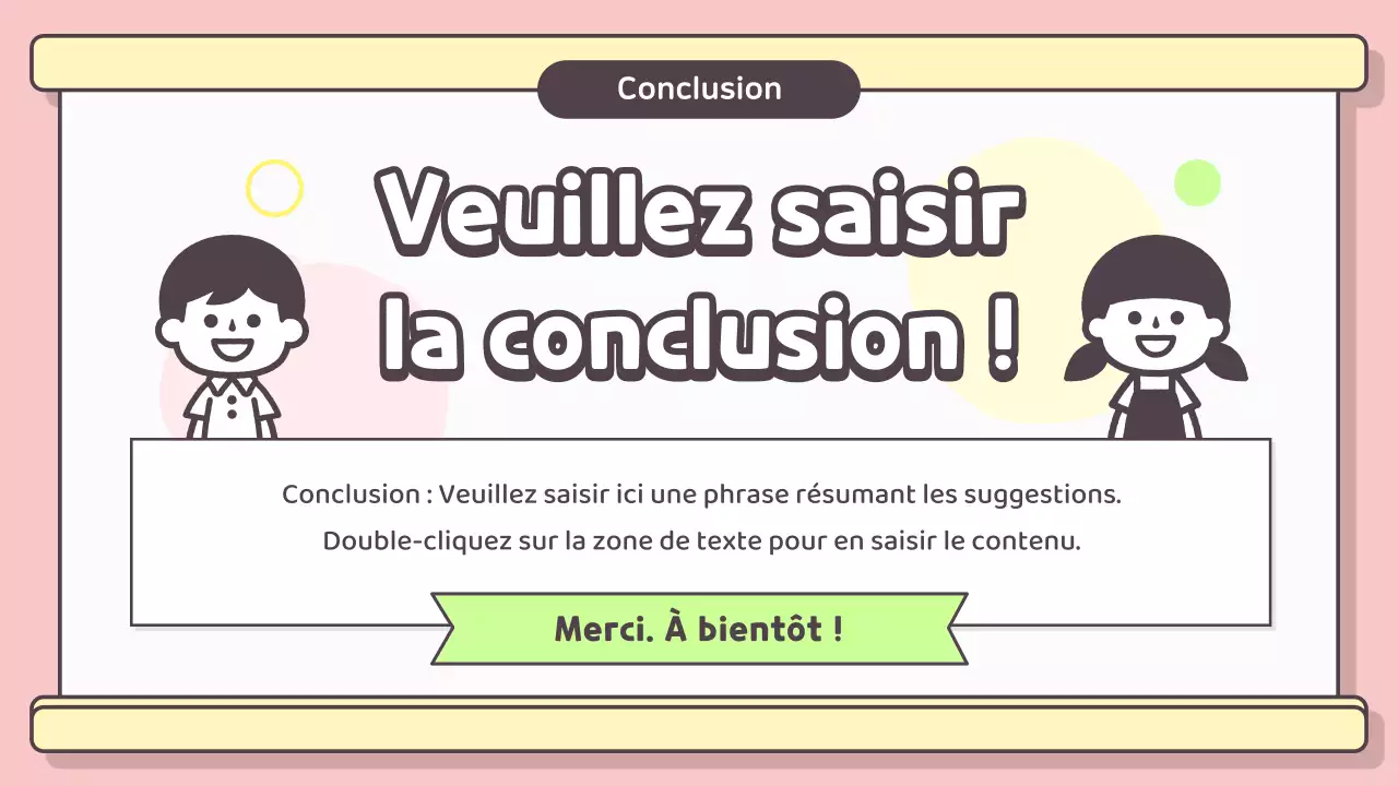 Présentation PPT pour les cours de prévention de la violence à l'école