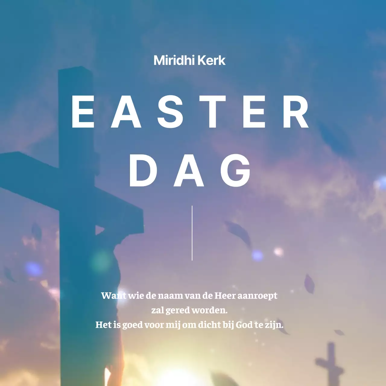 Sticker Paaskerkcirkel