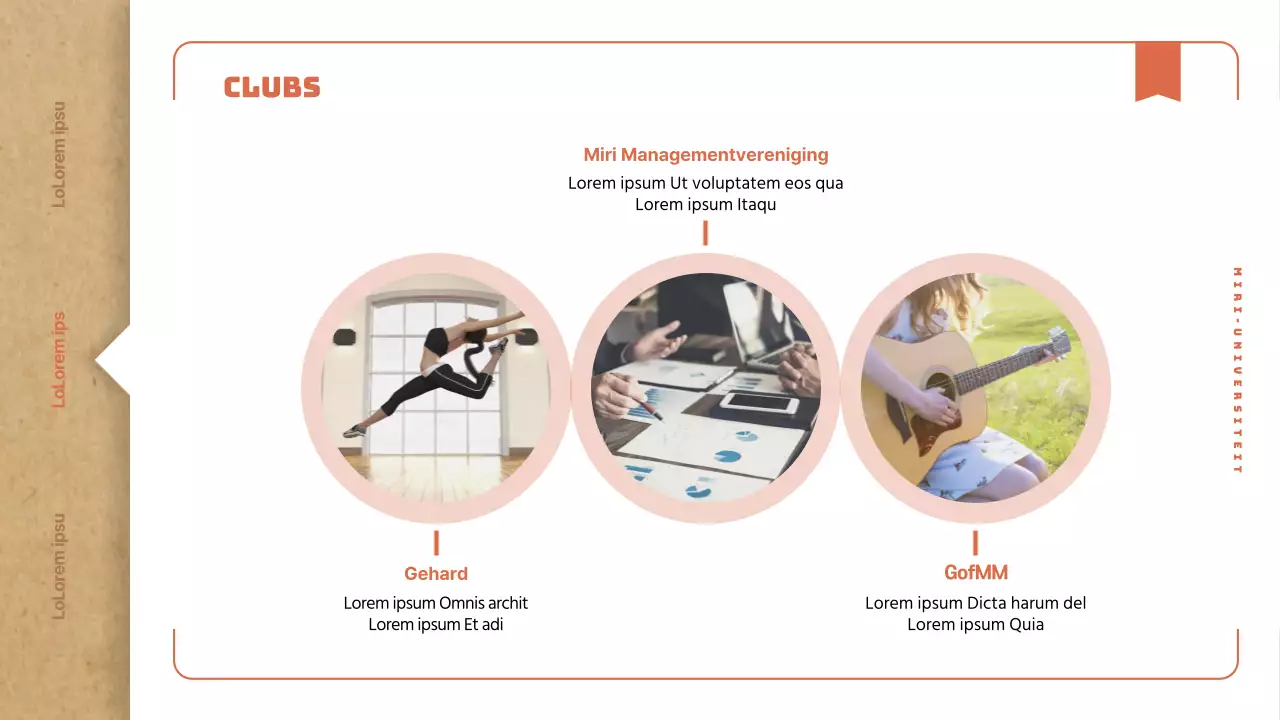 Een eenvoudige beginnersgids voor de universiteit met een vintage beige boekconcept