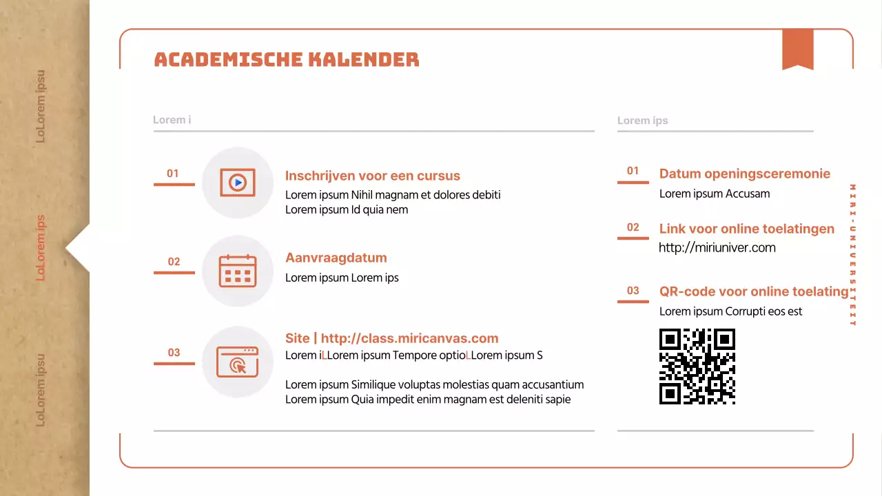 Een eenvoudige beginnersgids voor de universiteit met een vintage beige boekconcept
