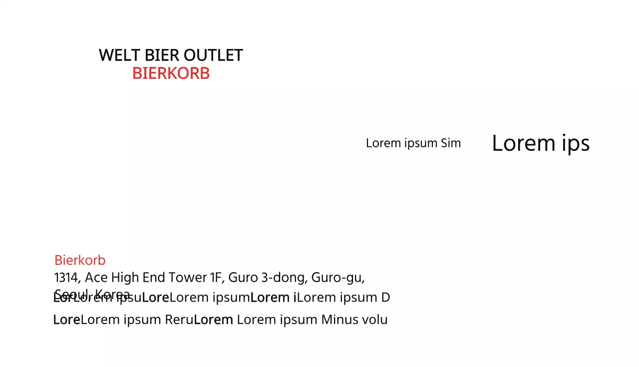 Hoffman's Visitenkarte