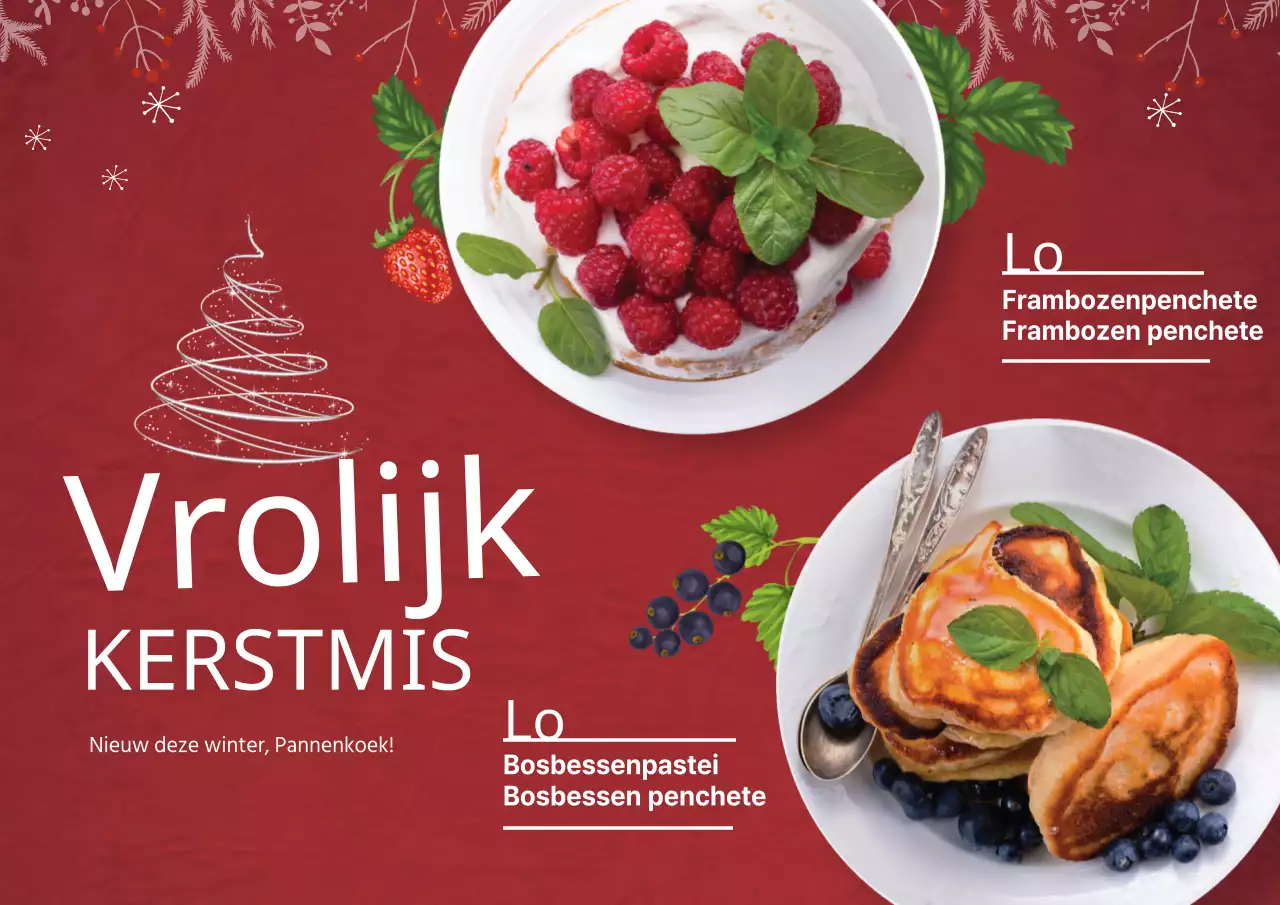 Kerst Pannenkoeken