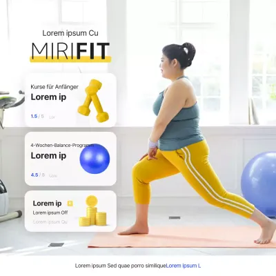 Die neue gelb-blaue App für das Training zu Hause