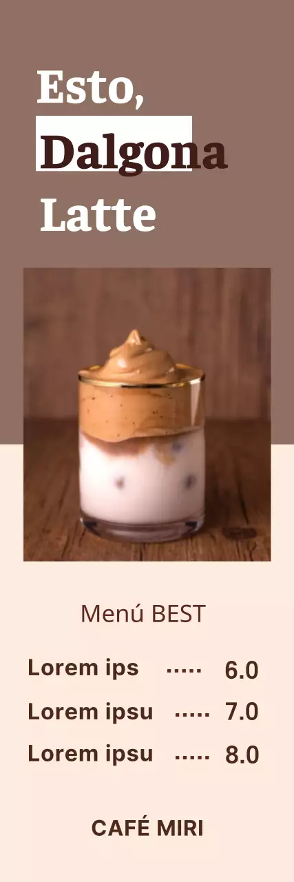 44580_Café Tablero de menús