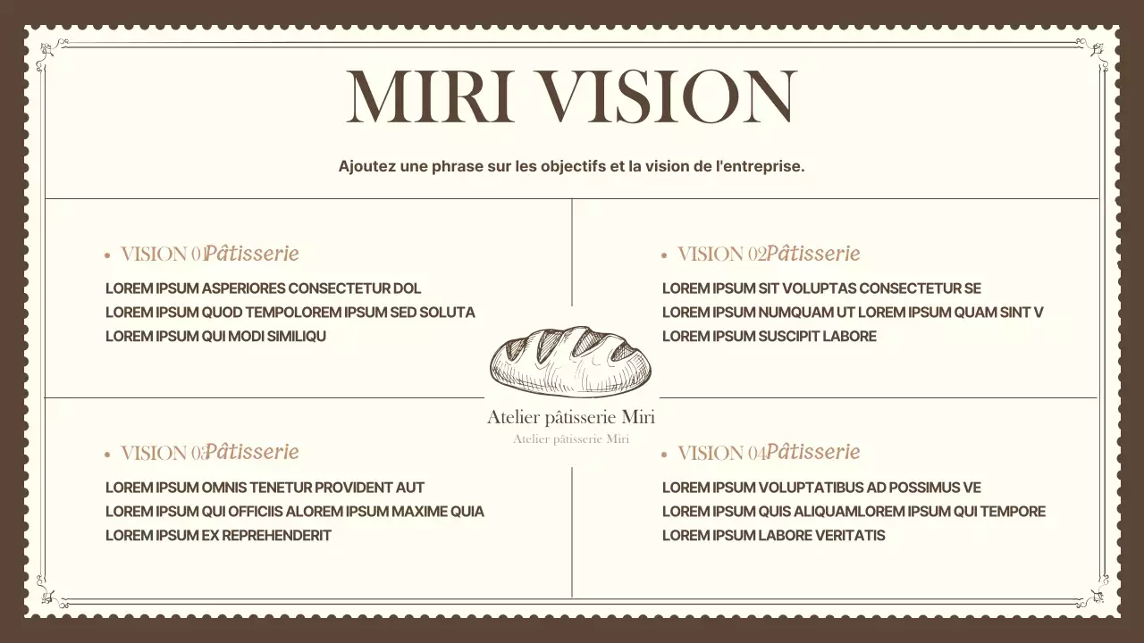 Un guide des brownies pour une boulangerie chaleureuse et floue