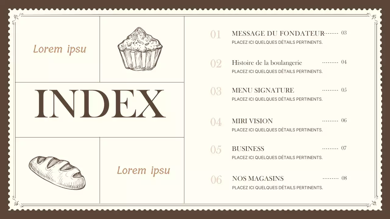 Un guide des brownies pour une boulangerie chaleureuse et floue