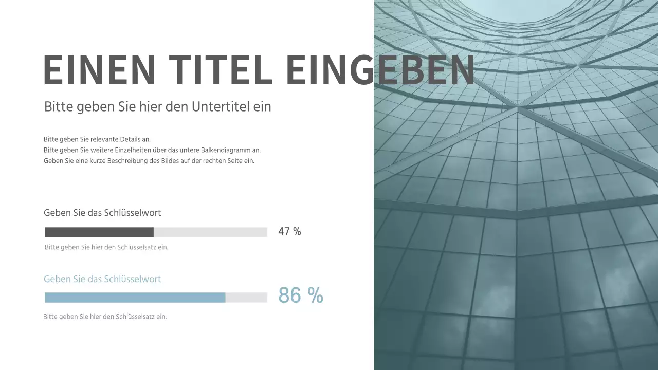 Prägnante Präsentationen