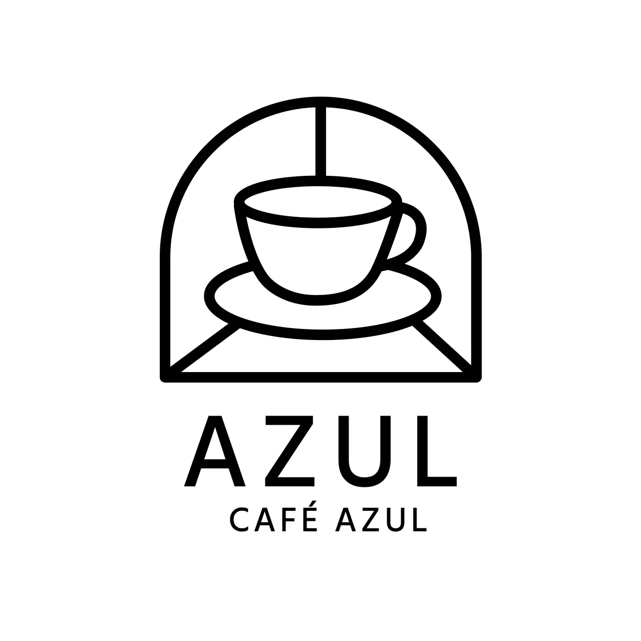 Taza de hielo Simple Symbol Cafe