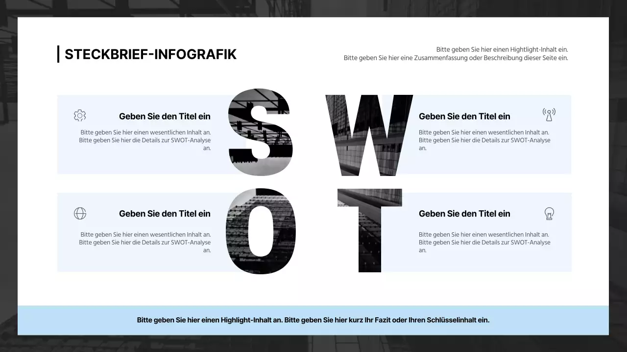 Ein klares konzeptionelles Diagramm in Weiß und Hellblau