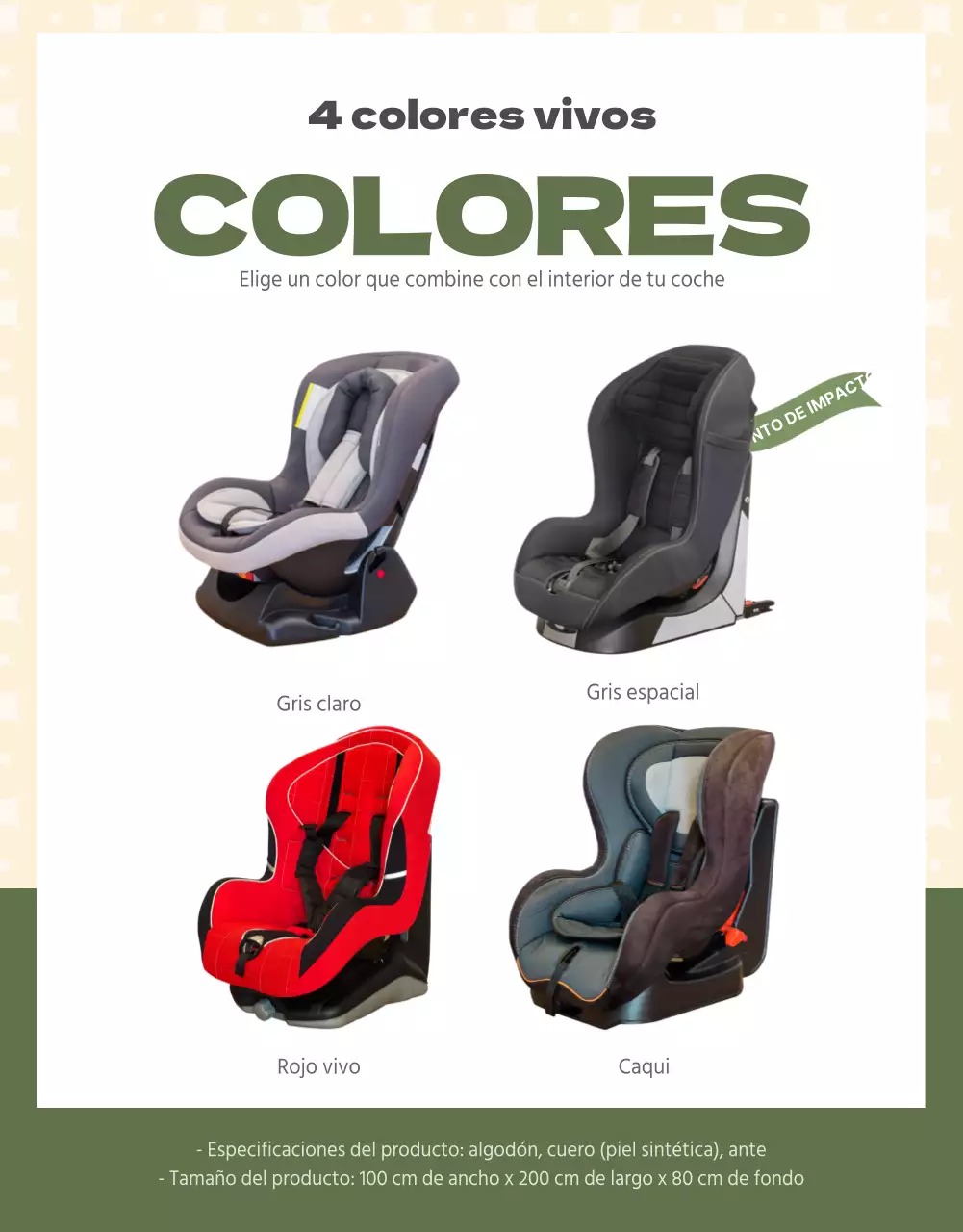 Sillas de coche para bebés