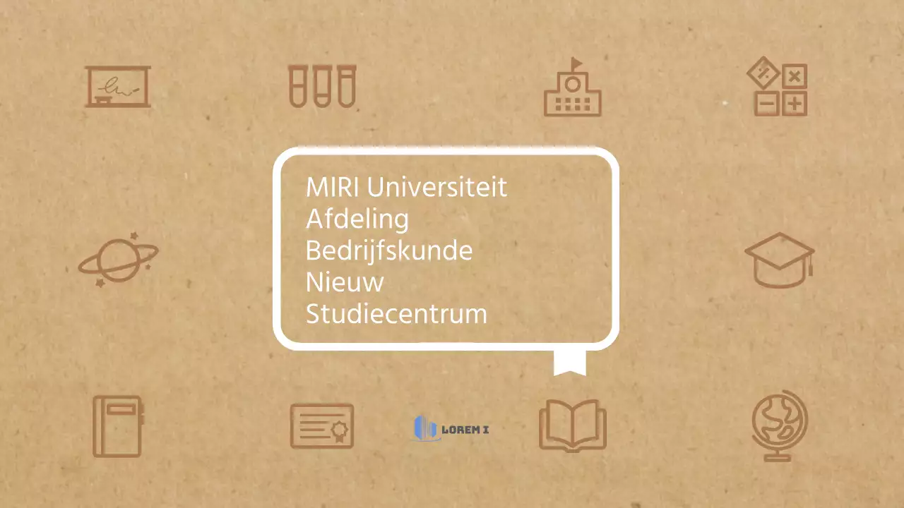 Een eenvoudige beginnersgids voor de universiteit met een vintage beige boekconcept