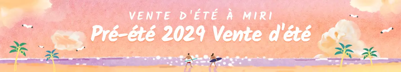 Vente estivale d'illustrations sentimentales à l'aquarelle en rose et violet