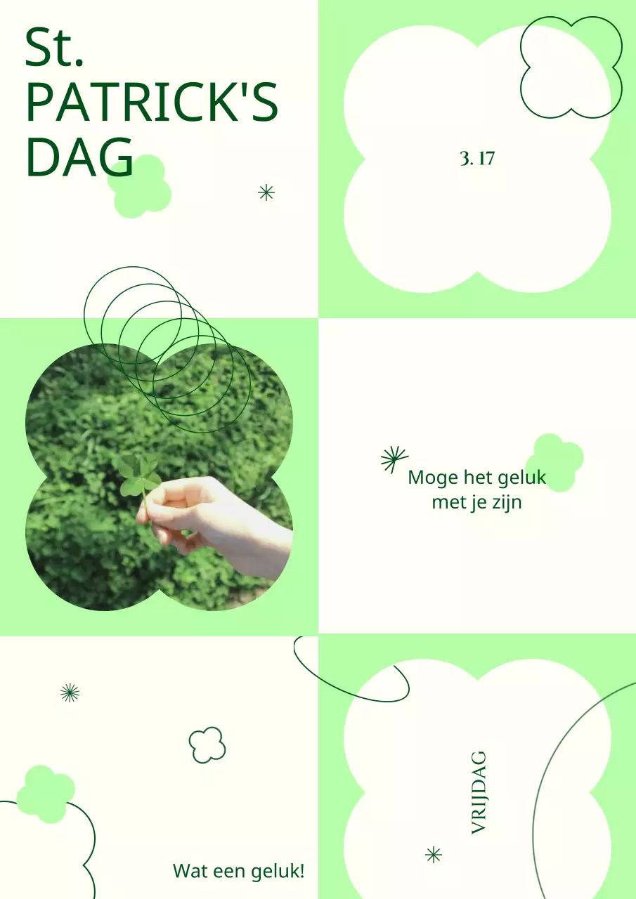 Schattig kunstwerk in chartreuse en ivoor