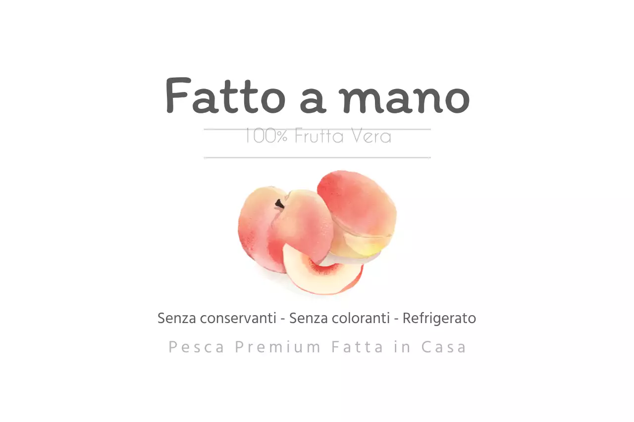 Frutta fatta a mano
