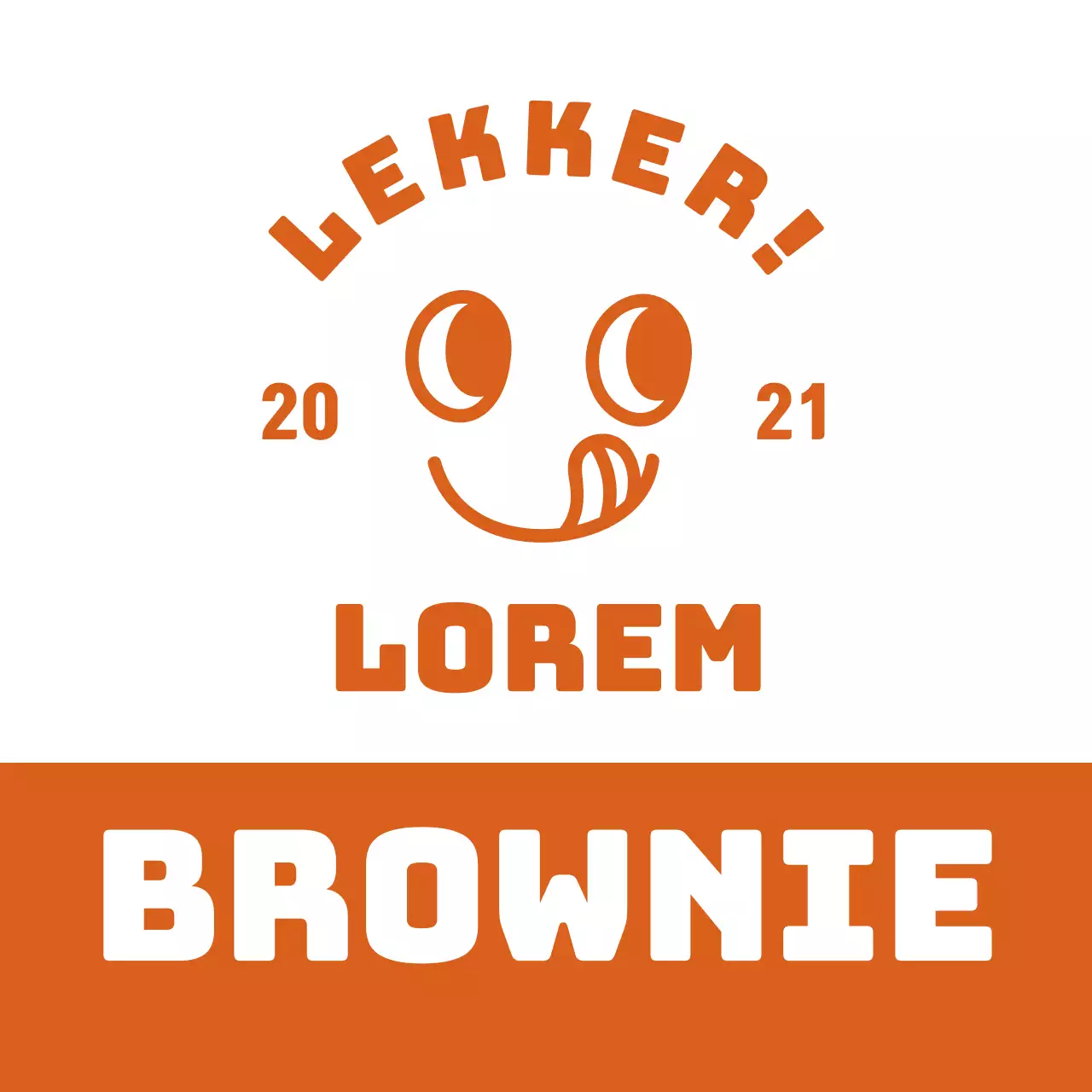 Baksteen Schattige Bakkerij Stickers