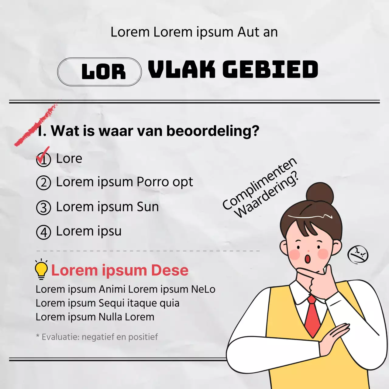 Geel en groen ontwerp van beoordelingskaartNews