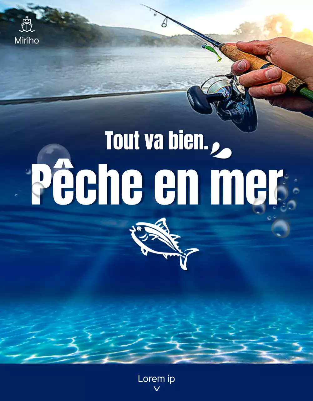 Détails de l'expérience de pêche de Cobalt Blue