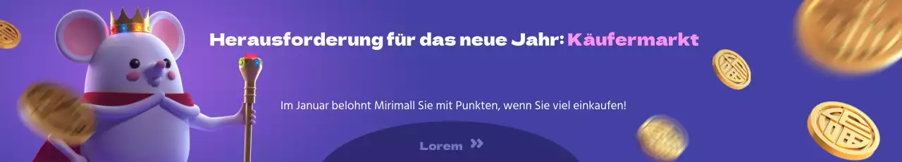 Silvester vor dem Einkaufen