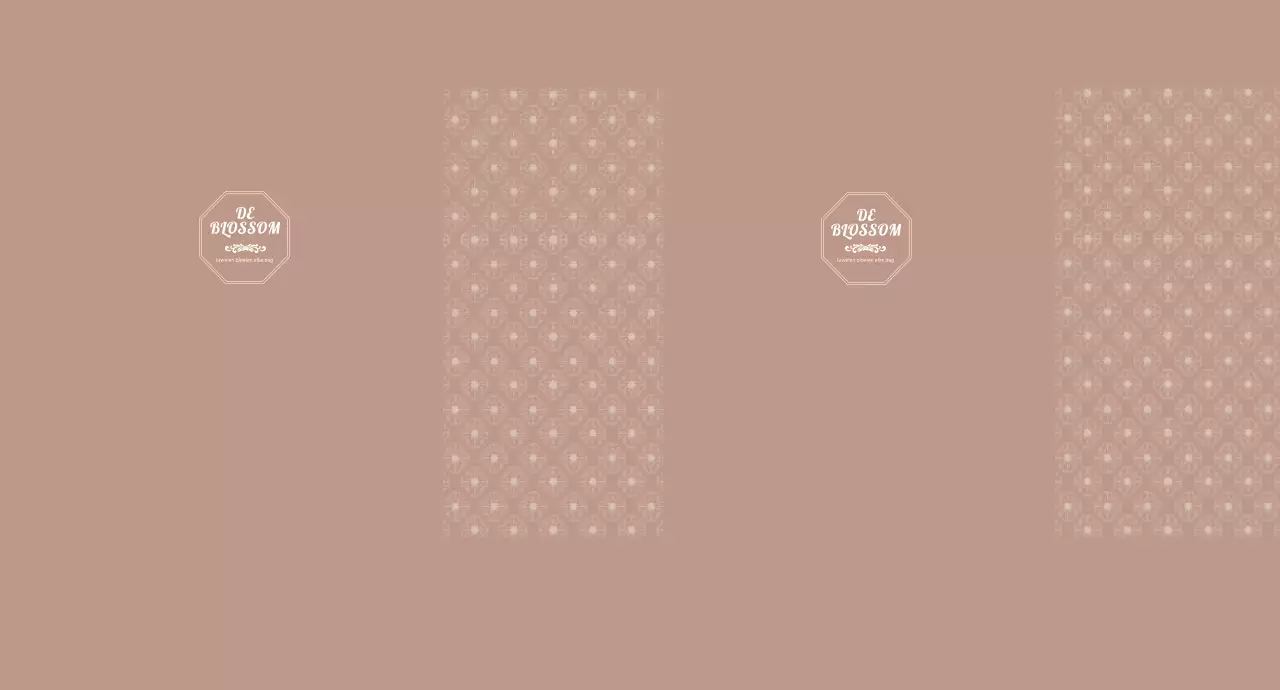 Bruin Luxueus Framepatroon