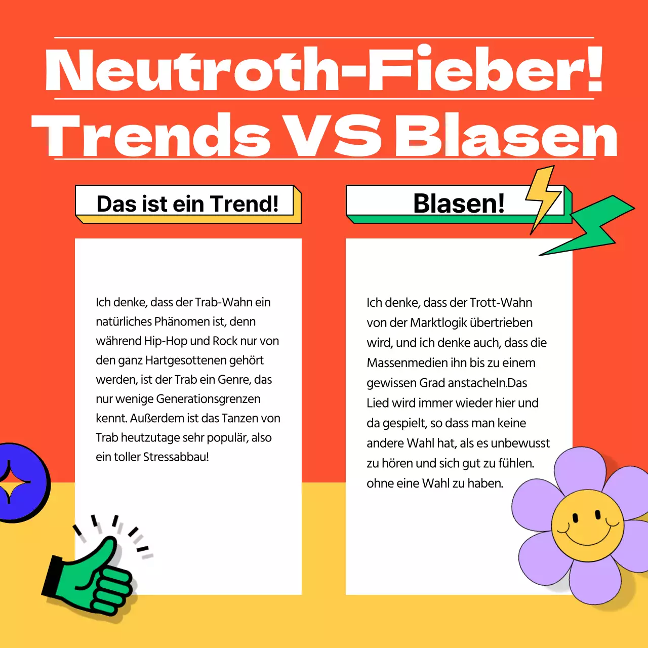 Der neue orangefarbene, retro-emotionale Karaoke-Song wird vorgestellt