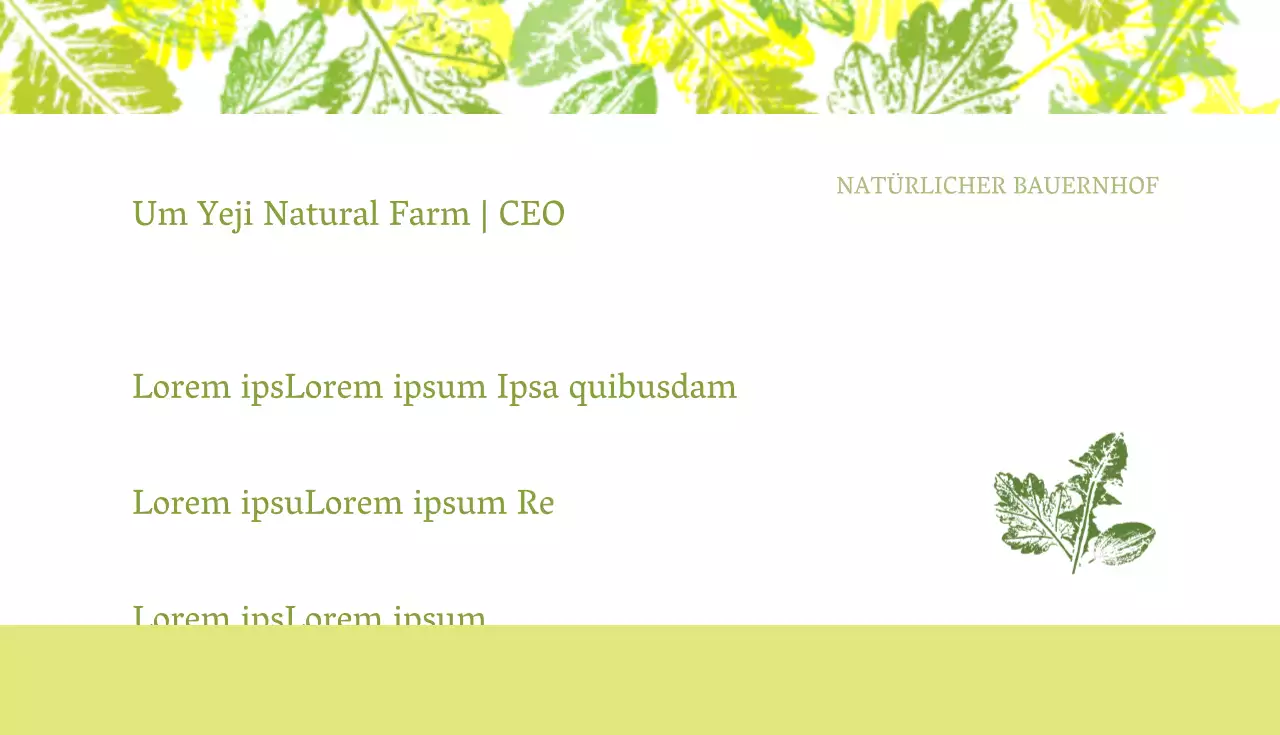 Natürliche Bauernhöfe