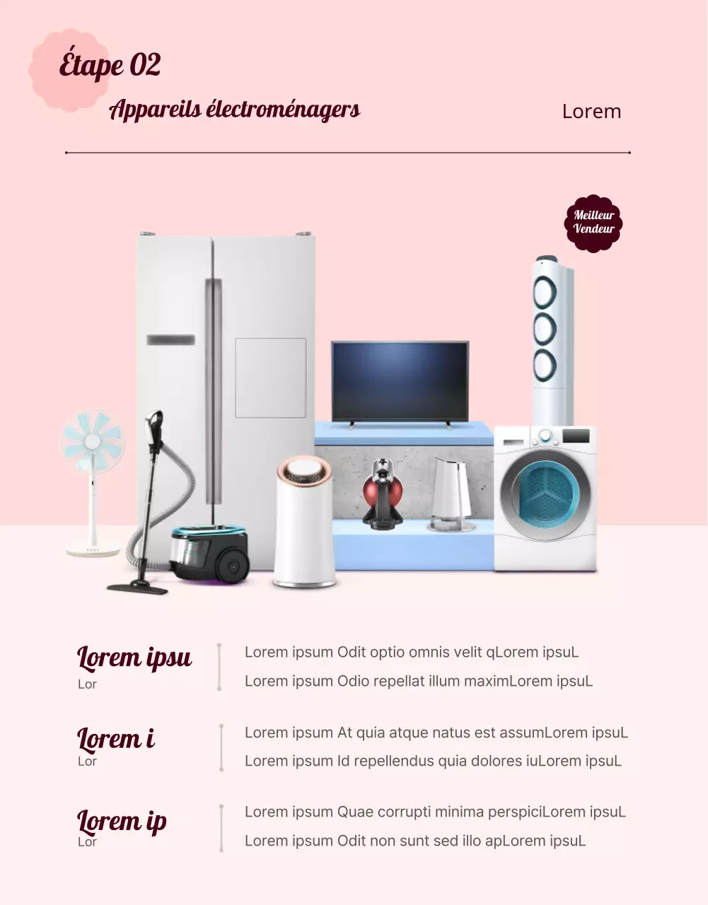 Exposition spéciale Pink Mood Living Meubles, appareils électroménagers et décoration d'intérieur