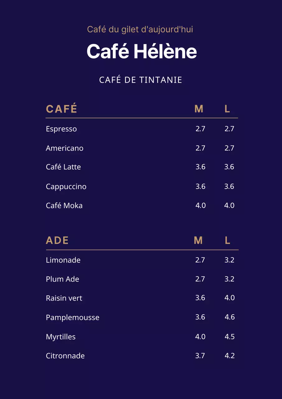 42610_Panneau de menu du café