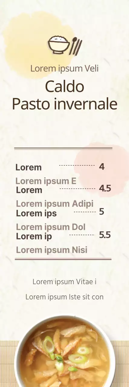 Pasti caldi invernali