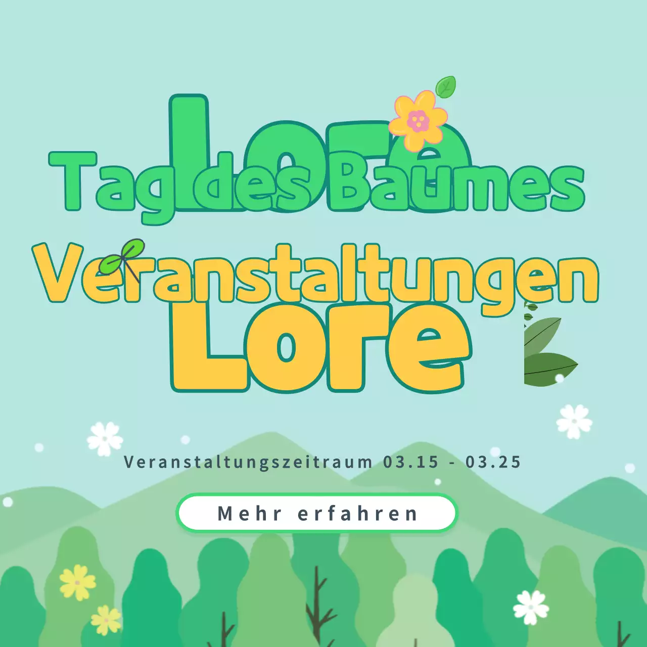 Green Arbor Day Veranstaltung