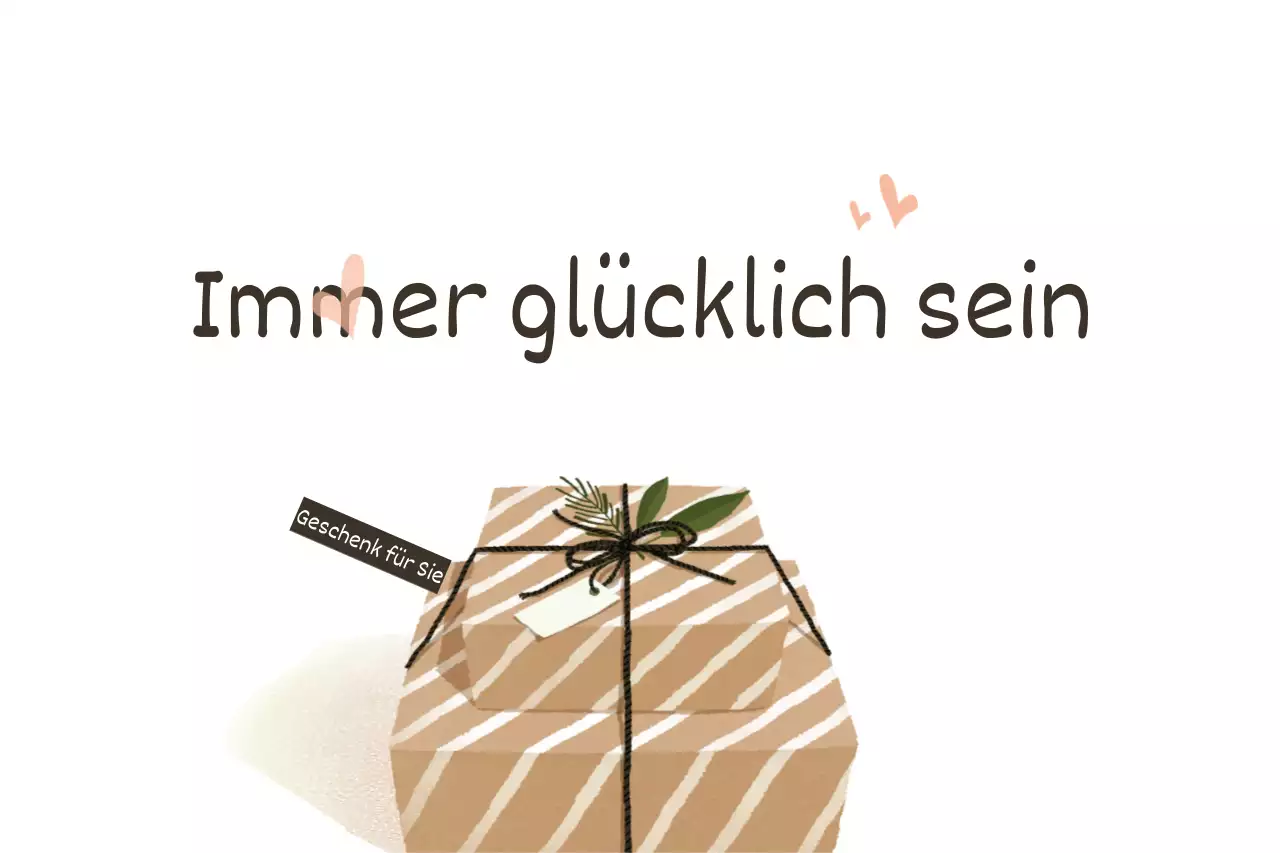 Glücklich sein