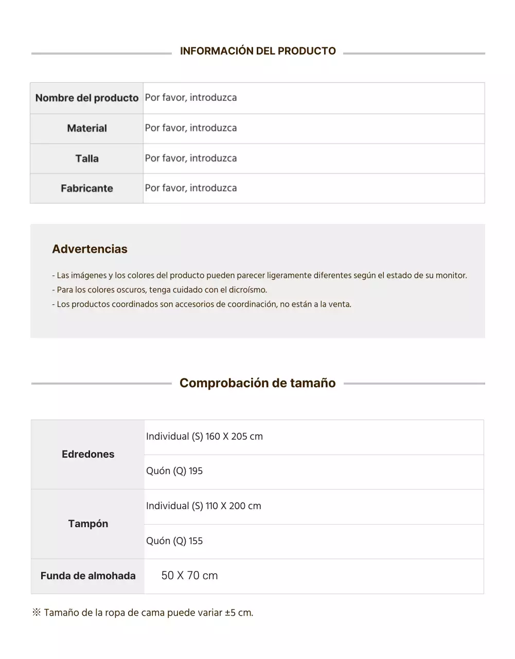 Página de detalles del acontecimiento de primavera amarilla