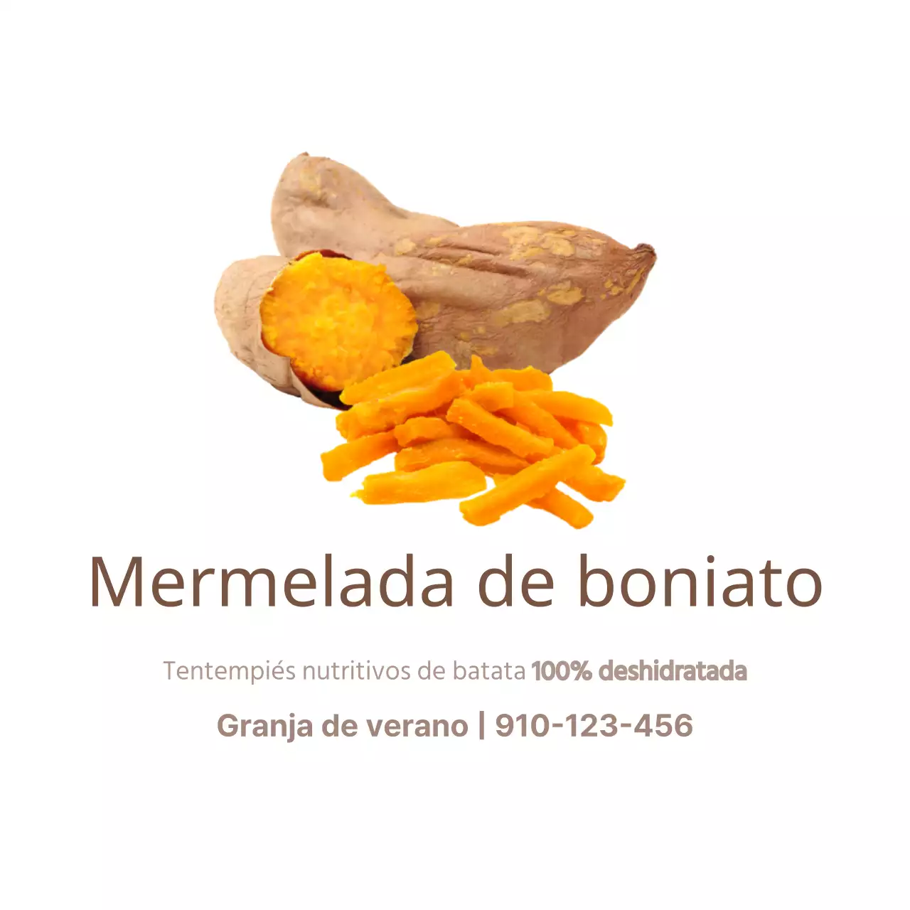 Mermelada de boniato