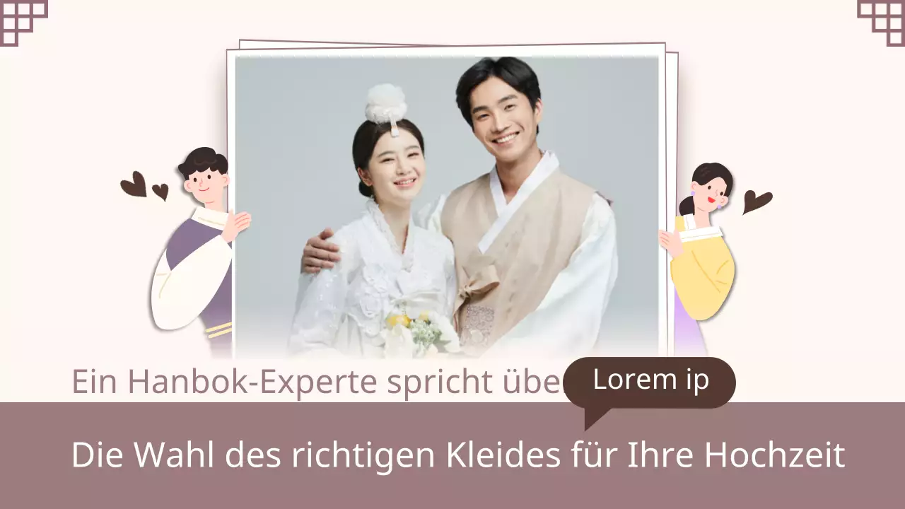 Beigefarbene Illustrationen und Fotos Informationen über die Auswahl eines Hochzeitskleides teilen
