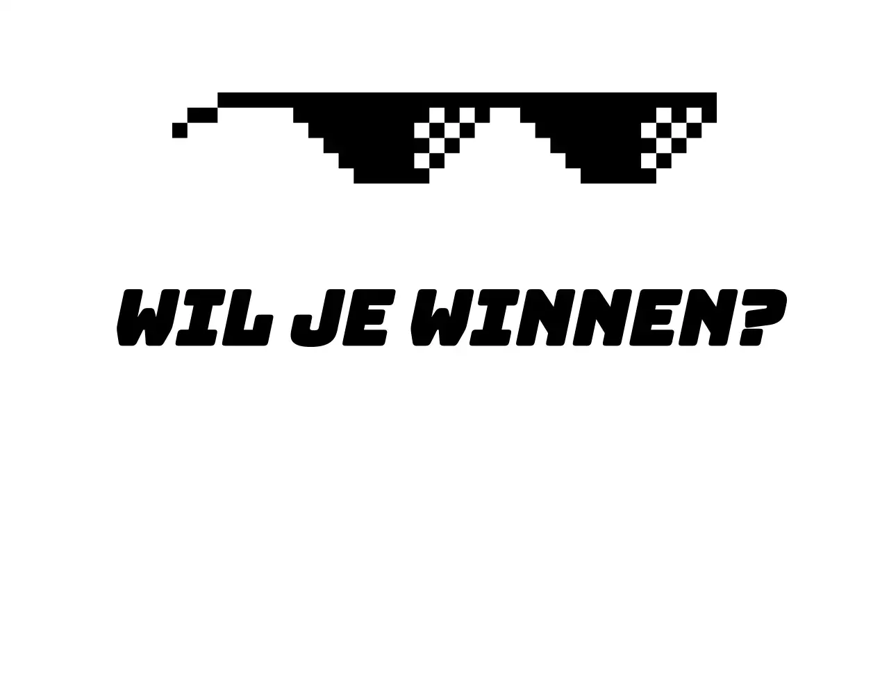 Zwarte stippenbril schoolgroep t-shirt