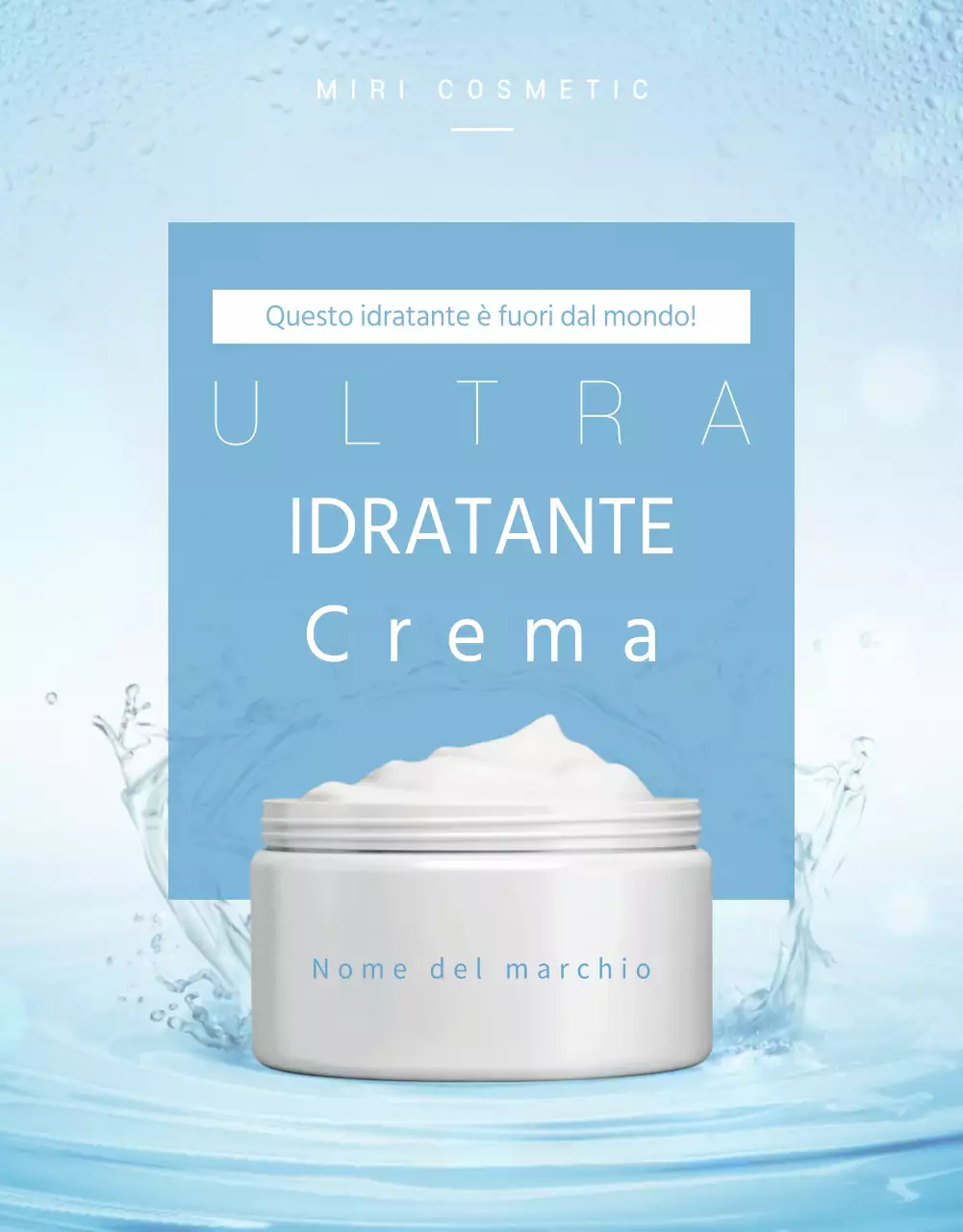 Pagina dettagliata dei cosmetici