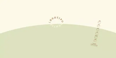 Letra redonda verde amarilla