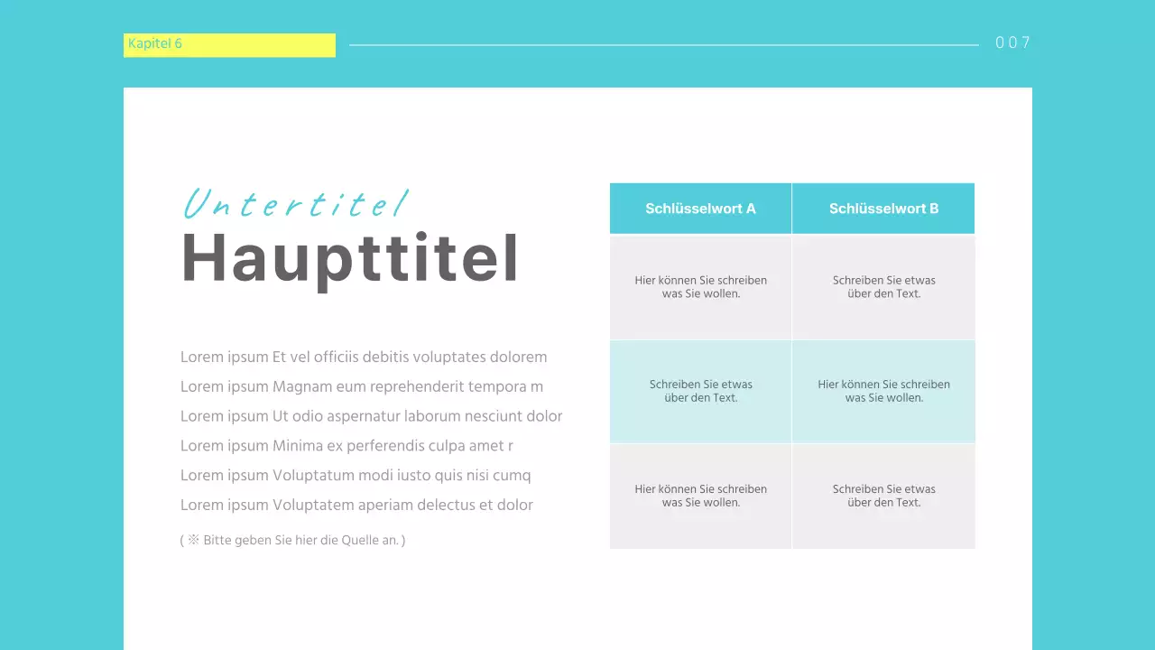Knackige Präsentationen