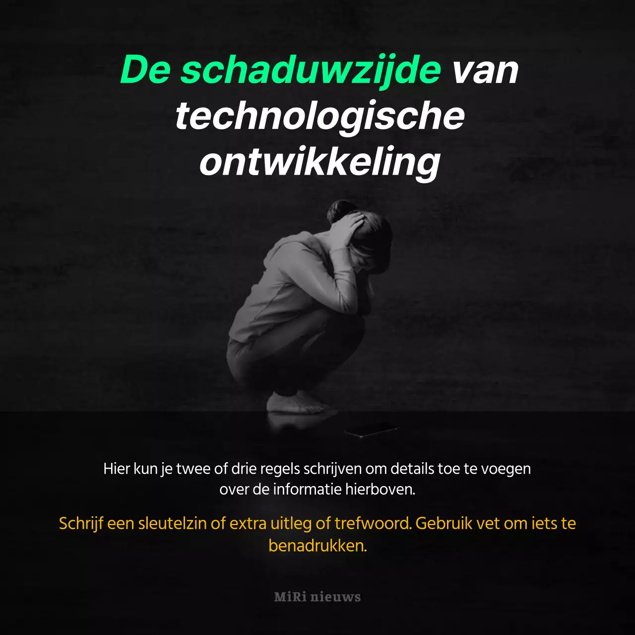 Deepfake misdaad in zwart-wit CardNews