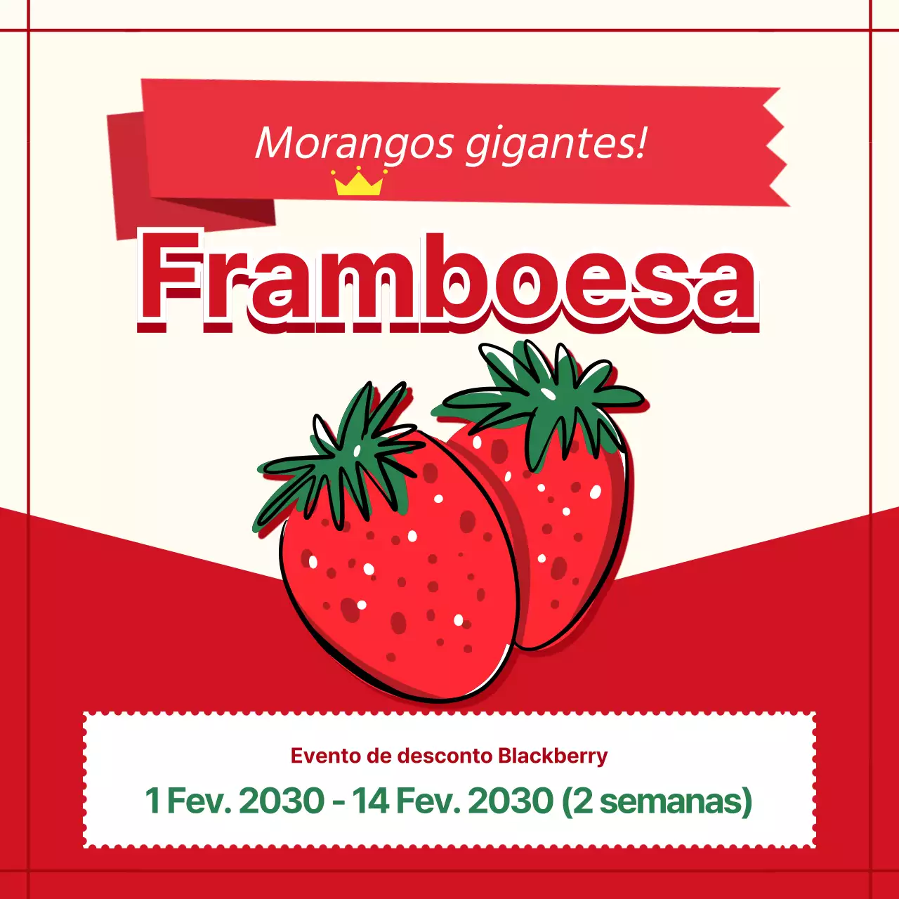 Morangos vermelhos bonitos à venda